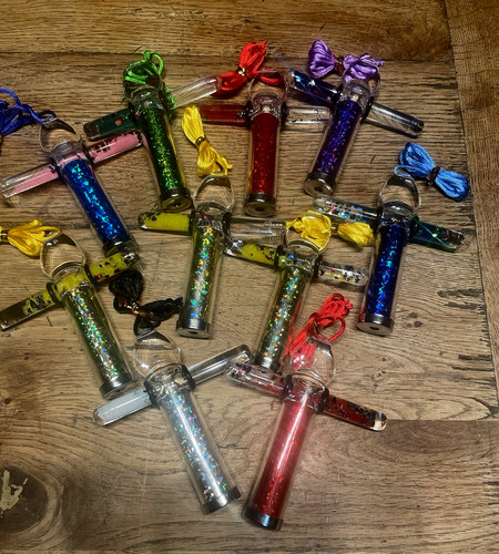 Kaleidoskop mit zauberstab - kaleidoskop,