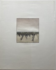 Pravoslav Sovak, Landschaft, Grafik, Radierung, signiert