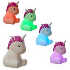 Einschlaflicht Nachtlicht Einhorn LILLY LED Farbwechsel Batterie Automatik Timer