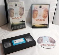 ROBIN WILLIAMS RISVEGLI (copertina rigida) Film VHS + DVD Movie Video