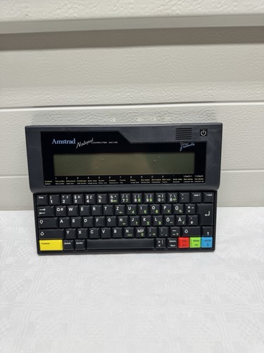 Amstrad nc100 notepad - amstrad,