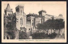 Imperia, Porto Maurizio, Villa Ludowici Garbella, Ansichtskarte 
