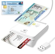 Atlantis Land P005-CIEK421C Smart-Card-Lesegerät Drinnen USB USB 2.0 Weiß