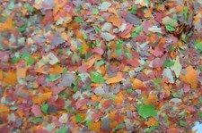 Hauptfutter 4-farbig 1000ml Flocken Zierfischfutter Fischfutter Aquarium