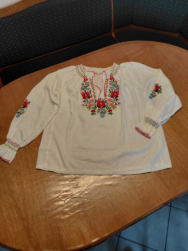 Folklore bluse bestickt - bluse,