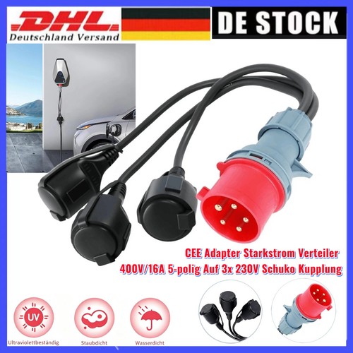 Cee adapter starkstrom - cee,