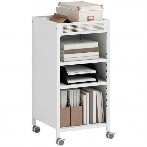 Bücherregal mit rollen - bücherregal,