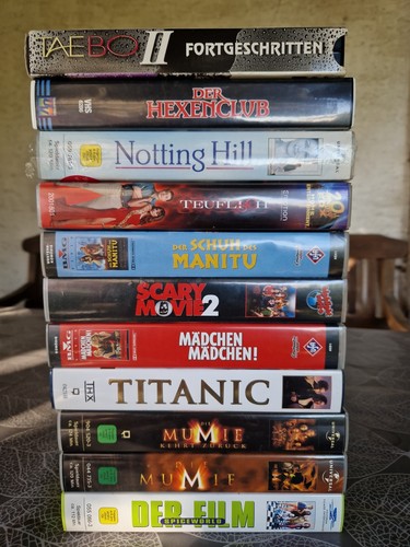 Vhs konvolut sammlung - konvolut,