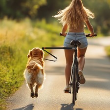 PawHut Fahrradleine für Hunde
