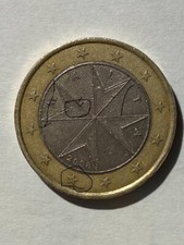 1 euro münze Malta 2008 Mit F