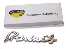 Steinmetz-Schriftzug Chrom Opel Ascona Manta A GT Kadett B Commodore Rekord C D