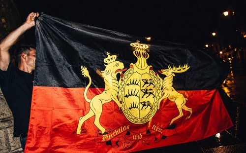 Top württemberg flagge - württemberg, mit