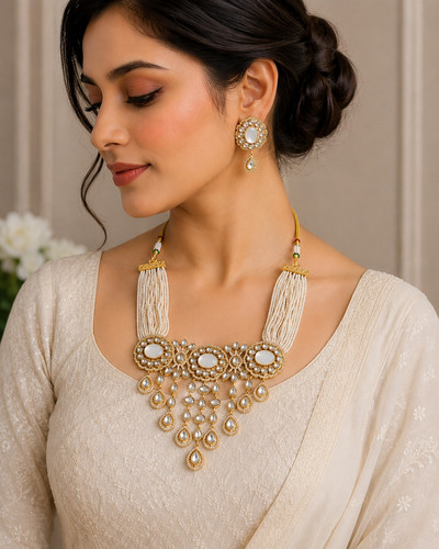 Kundan perlen braut - kundan,