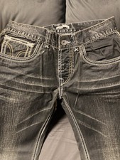 Herren Jeans in Schwarz ,italienische Marke Pascucci,neuwertig,Größe:31W:34