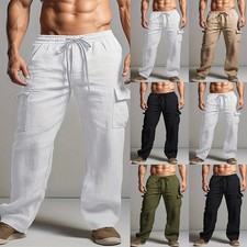 Herren Lang Hosen Strandhose