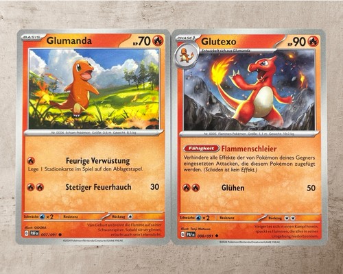 Pokémon glumanda 007 - glumanda, 007/091