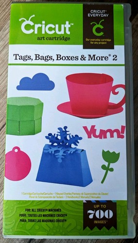 Cricut cartridge tags bags - "tags,,