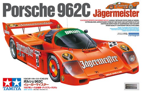 Tamiya 24372 porsche 962c - tamiya, 1:24