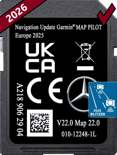 Mercedes garmin map - pilot, v22
