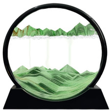 Sanduhr Drehbar 3D Glas