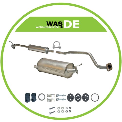 Auspuffanlage opel agila 2 - auspuffanlage, b