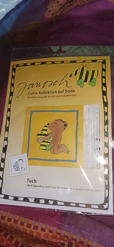 Seidentuch bär tigerente - seidentuch,