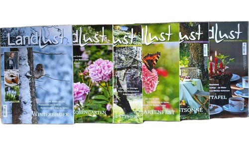 Zeitschrift landlust - 6x,