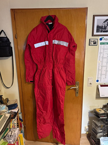 Vintage segelanzug overall rot - vintage,