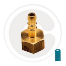 Schlauchhalter für LPG weiblich Anschluss 1/2 x 10 Ersatz Fitting für Schlauch Gummi Gas