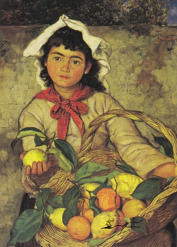 Postkarte hans thoma - hans,
