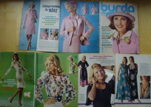 Burda moden kleid - 03/73, kleid-jacke