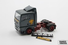 Herpa MAN TGA XL Zugmaschine grau/ochsenblutrot Umbau 1:87 /H25388