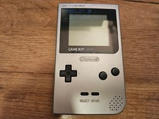 Nintendo Gameboy Light Handheld Konsole Silber MGB-101 + Spiel Godzilla *OVP*
