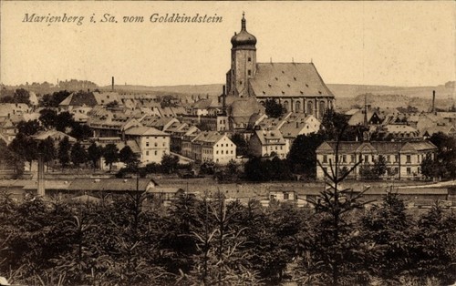 Marienberg erzgebirge - ak,