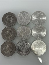 5 Mark Münzen - 9x5 Dm -