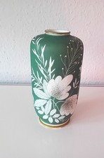Rosenthal Vase - florales Dekor - 50er Jahre - Selb Plössberg