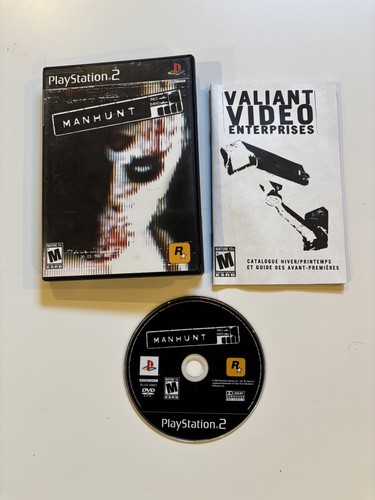 Manhunt playstation cib - playstation, 2,