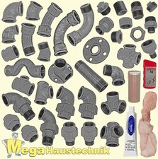 Temperguss Fittings verzinkt