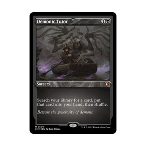 Wotc commander masters demonic - commander,