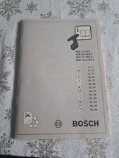 Bedienungsanleitung für Bosch Akkuschrauber PSR 7,2 VES- PSR 9,6 , 12, 14,4 VES2