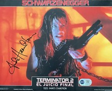 Linda Hamilton signiertes 10x8 Terminator Foto ACG COA AG05172