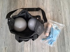 Winner Kegelkugelset Vollkugel 160 mm Lichtgrau mit Tragetasche