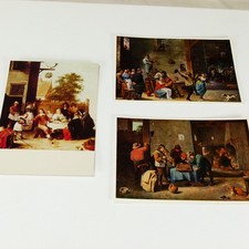 3 Kunstkarten - David Teniers