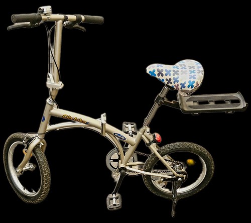 Vintage faltrad klappfahrrad - vintage,