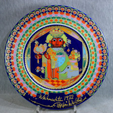 GROßER ROSENTHAL WEIHNACHTSTELLER - 1972 - CASPAR / HEILIGE DREI KÖNIGE