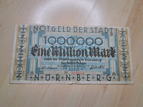 Notgeld million mark - million,