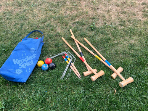 Krocketspiel spieler outdoor - 4,
