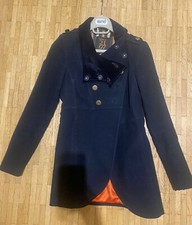 NVSCO 2107 Blazer Jacke Gr. 34 Frack Baumwolle Blau Dunkelblau Navy NEU
