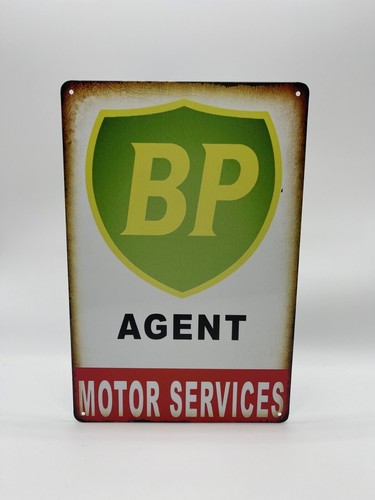 Blechschild motor services - blechschild,