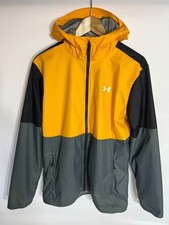 Under Armour Jacke Windrunner Colourblock Woven | Herren | Orange/Grau | Medium